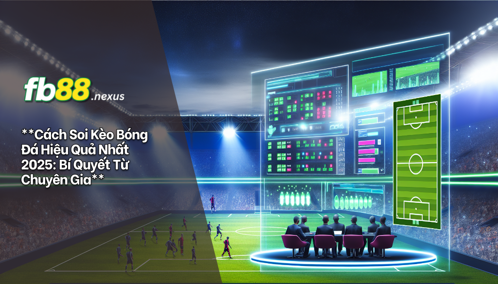 Cách soi kèo bóng đá hiệu quả nhất 2025: Bí quyết từ chuyên gia.